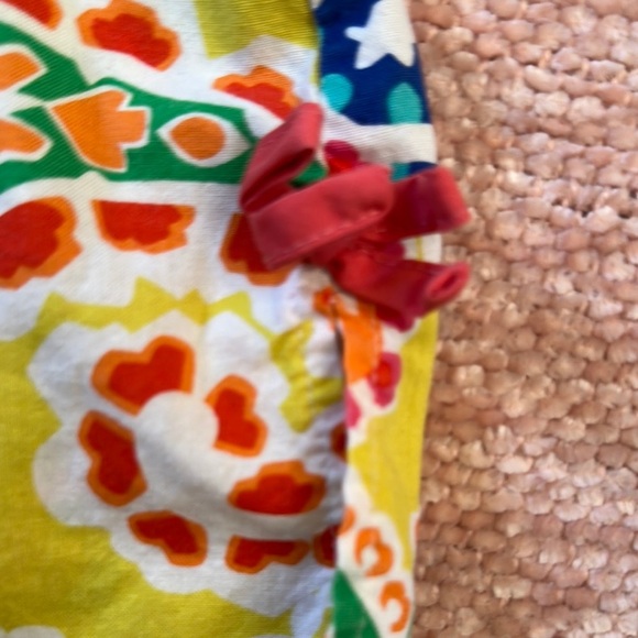 Colorful Paisley Kids Dress - Picture 4 of 7